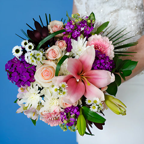 Tropical Passionfruit Flower Centerpiece
