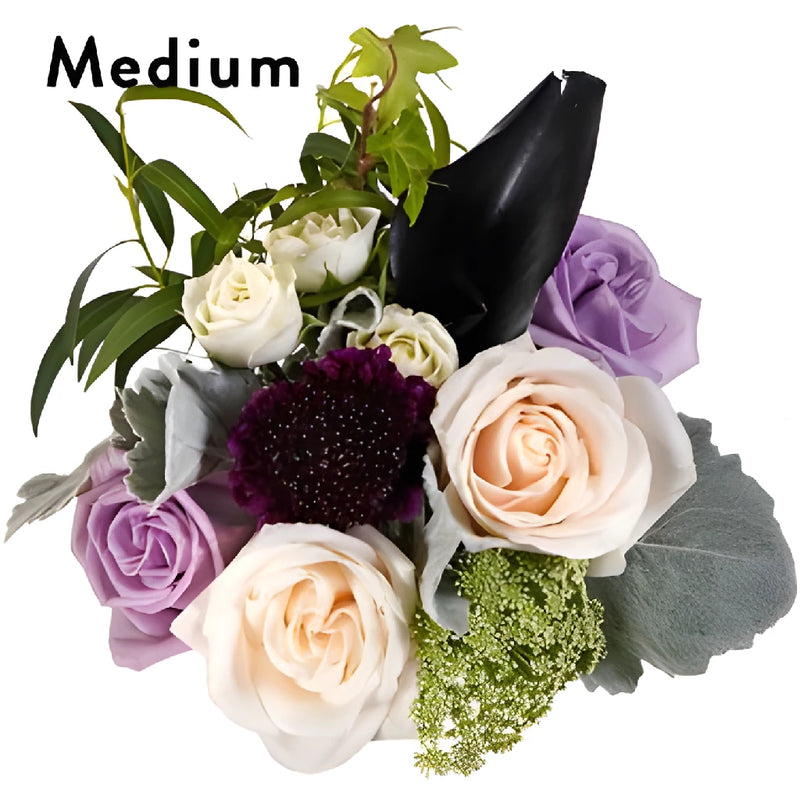 Velvet Twilight Flower Centerpieces