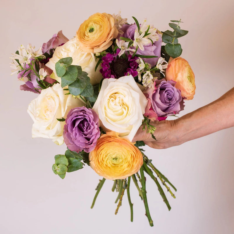 Vintage DIY Flower Combo in Hand