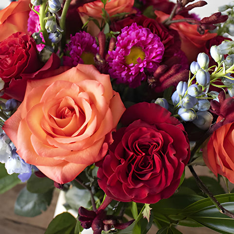 Vivid Colors Fresh Flower Bouquet