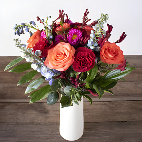 Vivid Colors Fresh Flower Bouquet