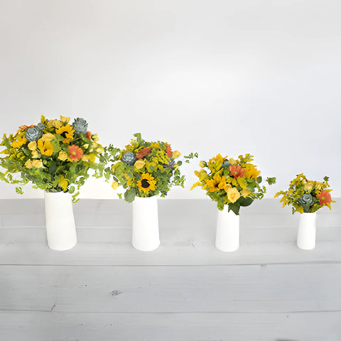 Wildflower Succulent Centerpiece