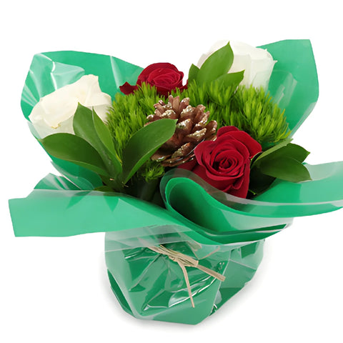 Woodland Rose Flower Centerpieces