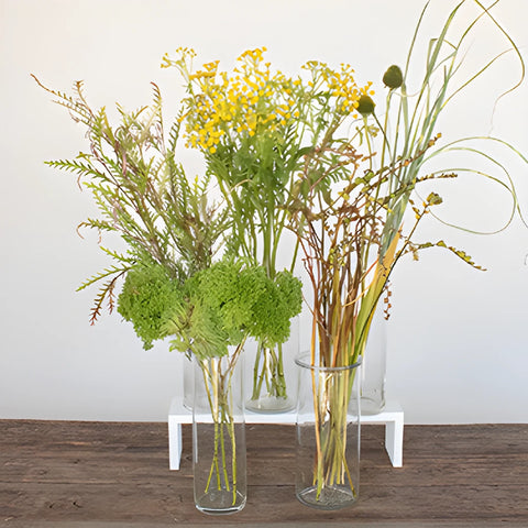 Yellow Fall DIY Flower Kit Bunch