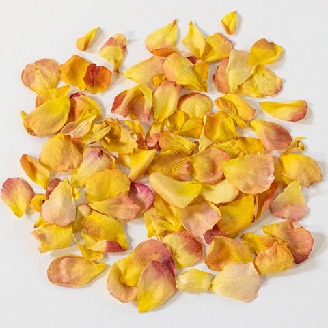 Good As Gold Dried Rose Petals Stem - Image