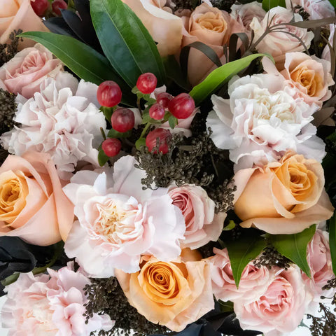 Blush & Berries Flower Bouquet Stem - Image