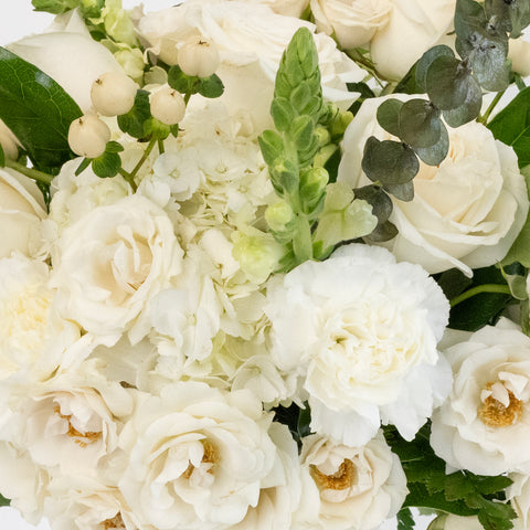 Snow White Flower Bouquet Stem - Image