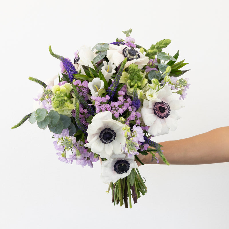 Lavender Dreams Flower Bouquet Close Up - Image