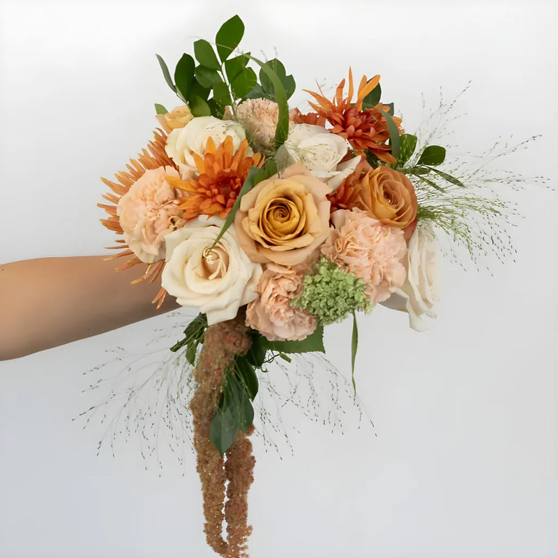 Bronze Beauty Diy Flower Kit Hands - Image