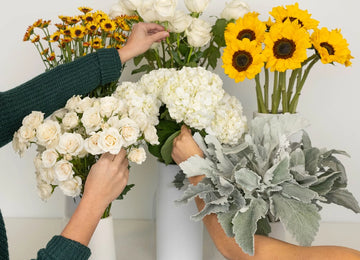 Bright Sky Flower Bouquet Bar Kit Close Up - Image