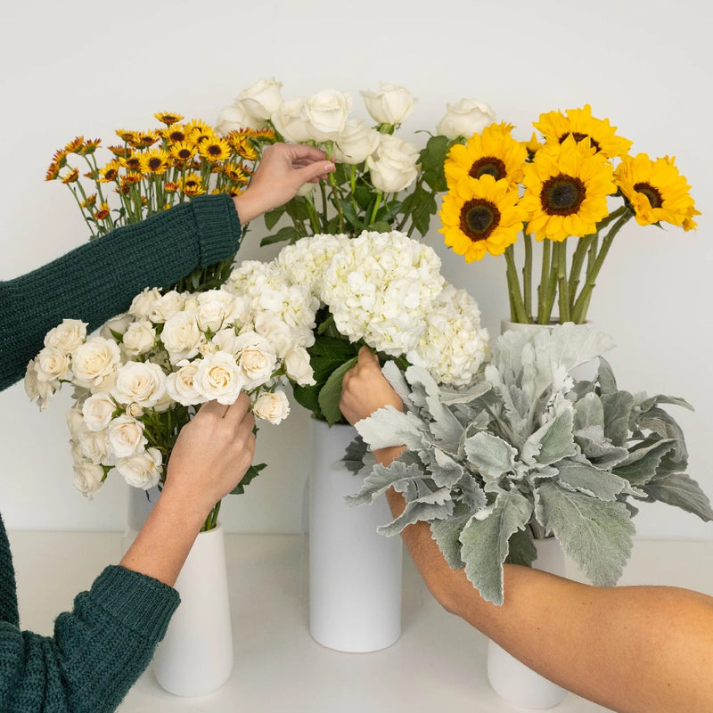 Bright Sky Flower Bouquet Bar Kit Close Up - Image