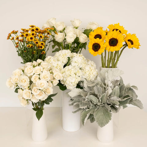 Bright Sky Diy Flower Kit Close Up - Image