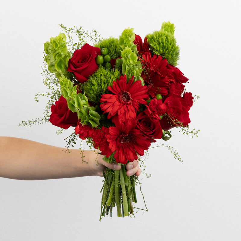 Merry And Bright Diy Flower Kit Vase - Image
