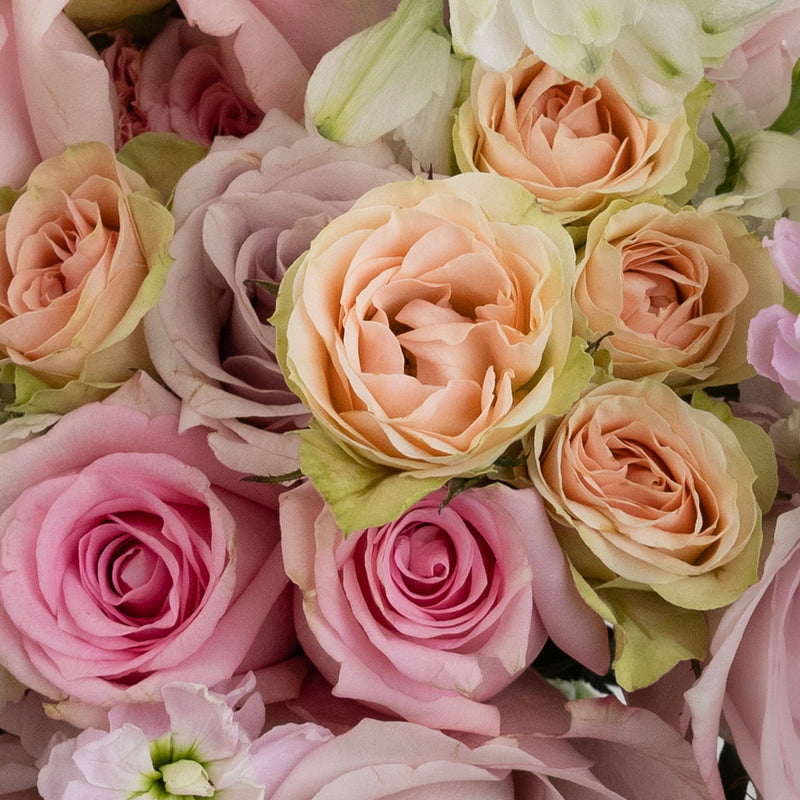 Pretty In Pink Flower Bouquet Stem - Image