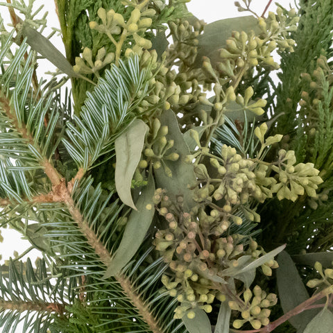 Modern Winter Greens Diy Flower Kit Stem - Image
