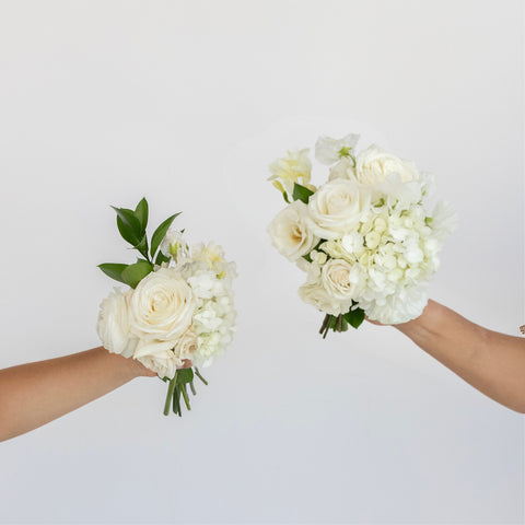 Classic Touch Bouquet Bar Flower Kit Vase - Image