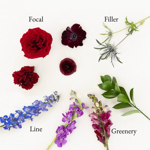 Radiant Jewel Bouquet Bar Flower Kit Vase - Image
