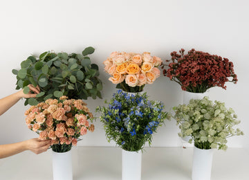 Wild And Rustic Bouquet Bar Kit Close Up - Image