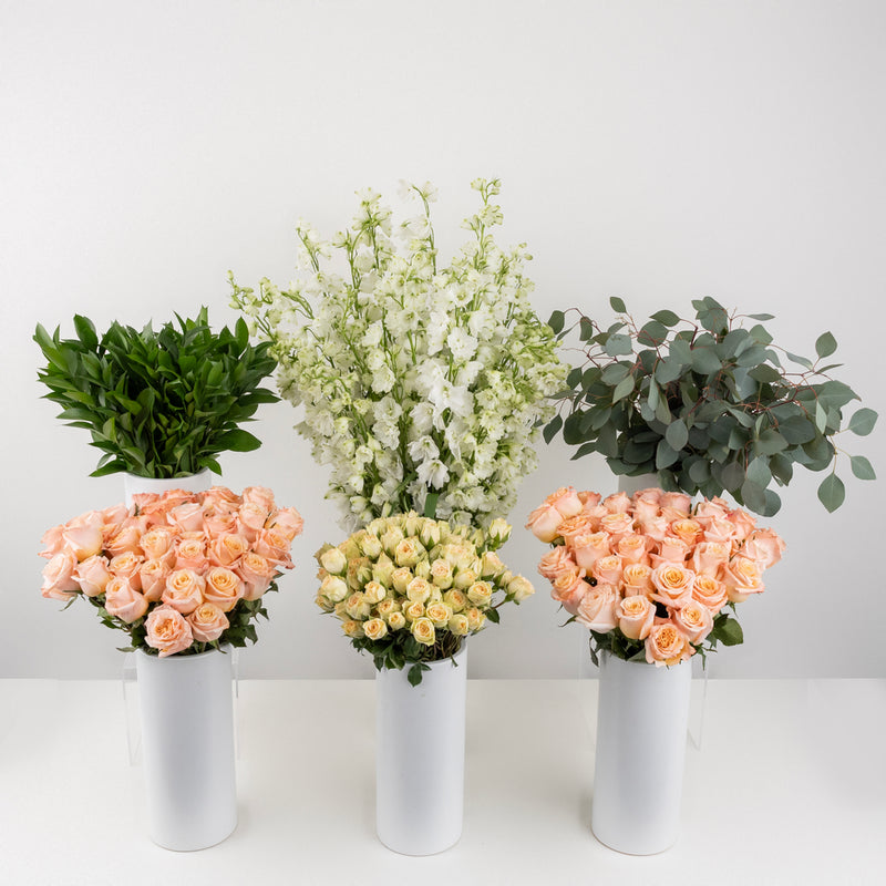 Peachy Keen Diy Flower Kit Stem - Image