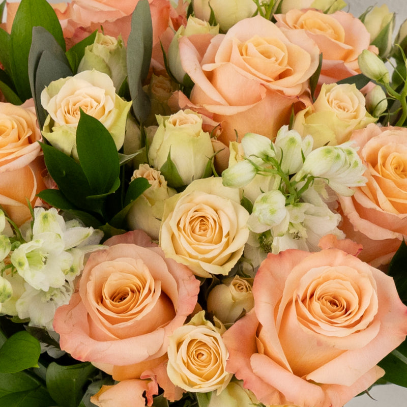 Peachy Keen Flower Bouquet Stem - Image