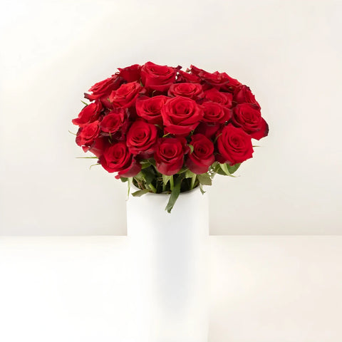 Red Paris Rose Vase - Image