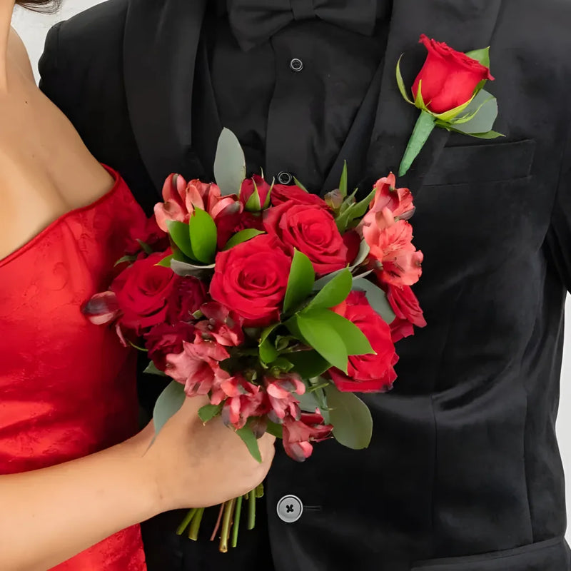 Ruby Red Prom Kit Close Up - Image