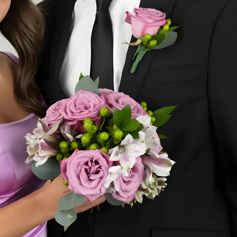 Purple Hues Prom Kit Close Up - Image