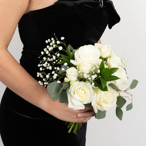 Classic White Prom Kit Vase - Image