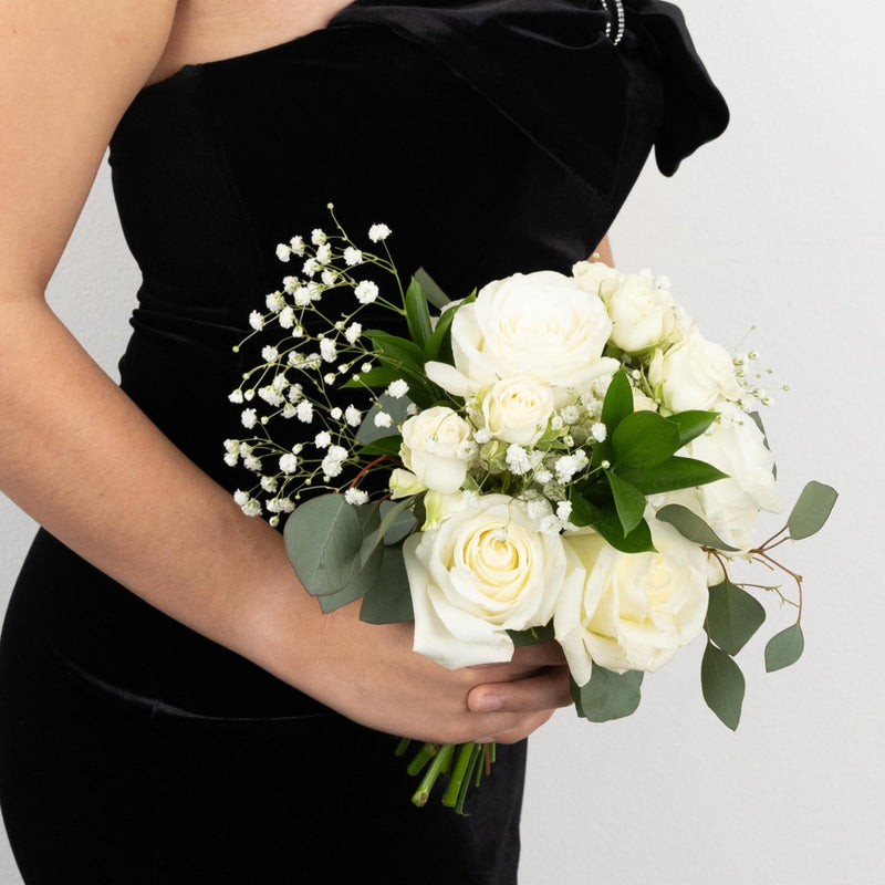 Classic White Prom Kit Vase - Image