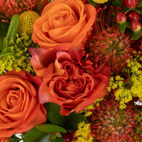 Free Spirit And Pin Cushion Flower Bouquet Stem - Image