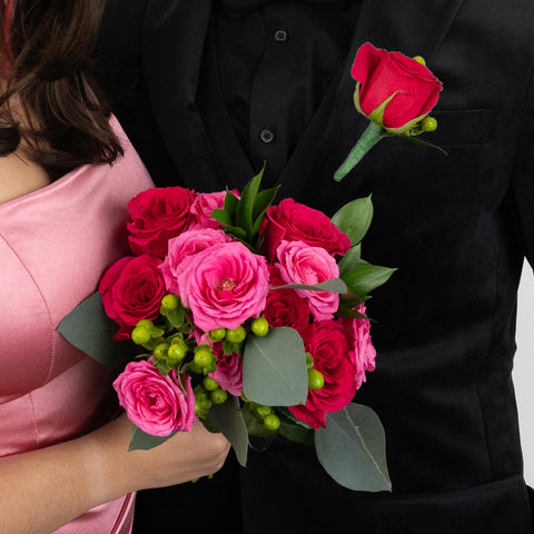 Bright Pink Prom Kit Other - Image