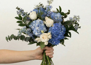 Hydrangea Hues Flower Bouquet Close Up - Image
