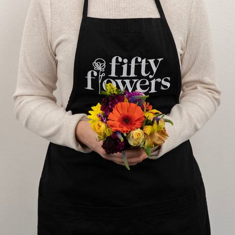 Salsa Themed Event Flower Centerpieces Apron - Image