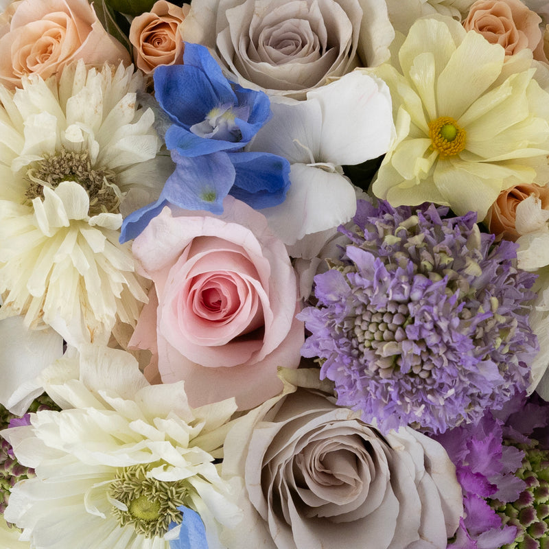 Powered Pastels Flower Centerpiece Close Up - Image