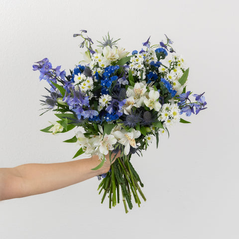 Blue Magic Diy Flower Kit Vase - Image
