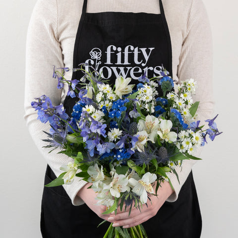 Blue Magic Diy Flower Kit Apron - Image
