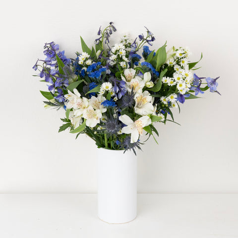 Blue Magic Flower Bouquet Vase - Image