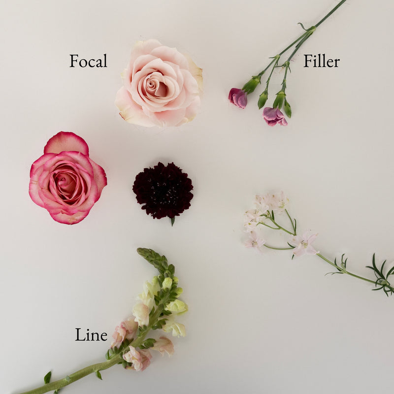 On Cloud Wine Bouquet Bar Flower Kit Stem - Image