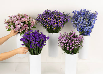 Evening Sun Bouquet Bar Flower Kit Close Up - Image