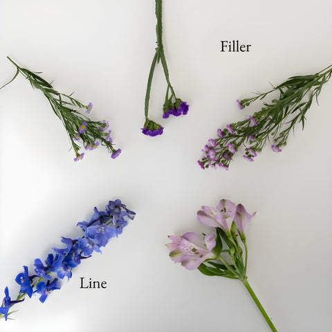 Evening Sun Bouquet Bar Flower Kit Stem - Image