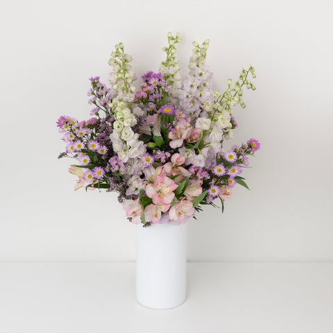 Pink Magic Flower Bouquet Apron - Image