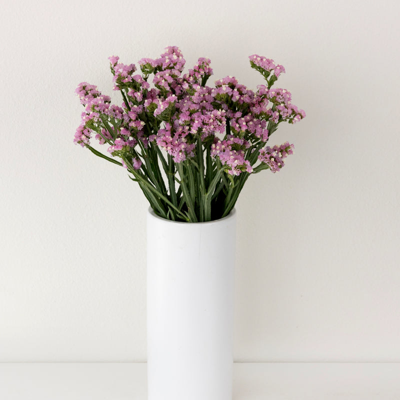 Pink Tissue Culture Statice Flower Vase - Image