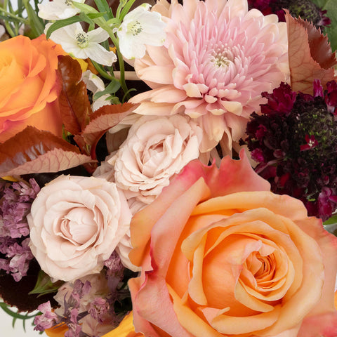 Golden Plum Garden Flower Bouquet Stem - Image