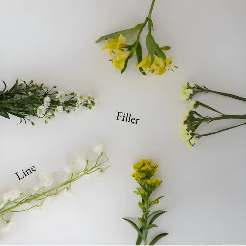 Sunny Magic Bouquet Bar Flower Kit Stem - Image