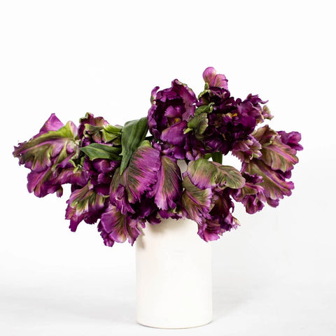 Amethyst Garden Parrot Tulip Vase - Image
