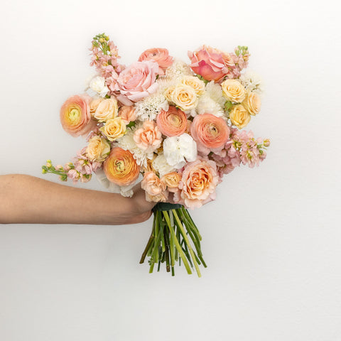 Peach Sorbet Diy Flower Kit Other - Image