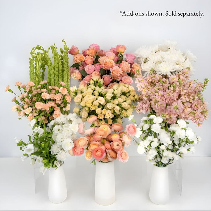 Peach Sorbet Diy Flower Kit Other - Image