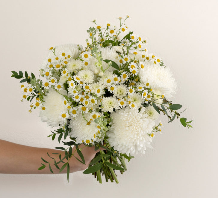 Crazy About You Flower Bouquet Close Up - Image