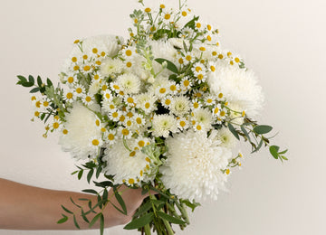 Crazy About You Flower Bouquet Close Up - Image