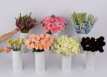 Joyful Blooms Bouquet Bar Flower Kit Close Up - Image
